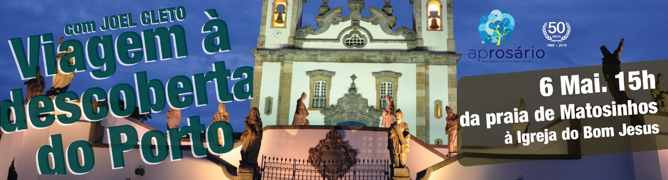 A APRosário convida para mais uma viagem à descoberta do Porto.
